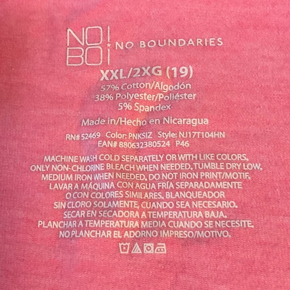 No Boundaries Bright Pink Camisole Top - Picture 5 of 5